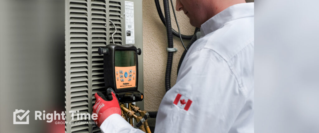 preventing AC unit failure due to frozen pipes Hamilton